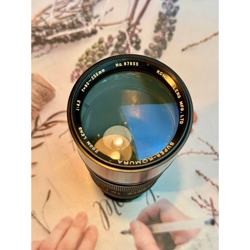 SUPER-KOMURA ZOOM LENS 90-250MM.F4.5 M42 MOUNT | Shopee Thailand