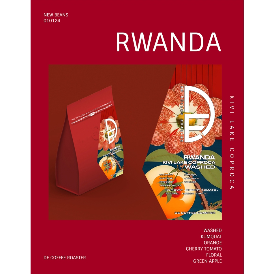 เมล็ดกาแฟคั่ว RWANDA KIVI LAKE COPROCA 200G | Shopee Thailand
