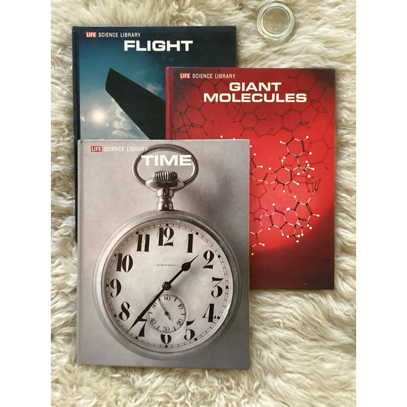หนังสือLife Science Library TIME ,FLIGHT ,GIANT MOLECULES(3เล่ม ...