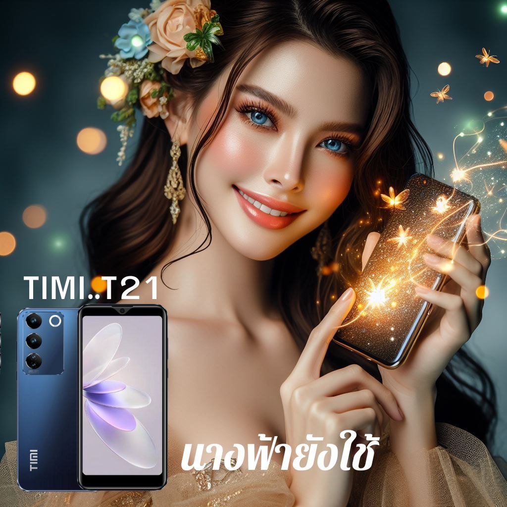 (ส่งฟรี) TIMI T21 (6+128GB) โทรศัพท์มือถือ Android 11 จอใหญ่ 6.5 นิ้ว ...