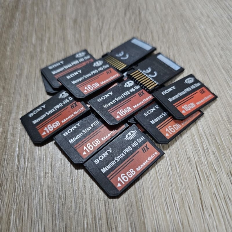 Sony Memory Stick Pro Duo 8GB 4GB 2GB 1GB – Per Fotocamera Sony E PSP