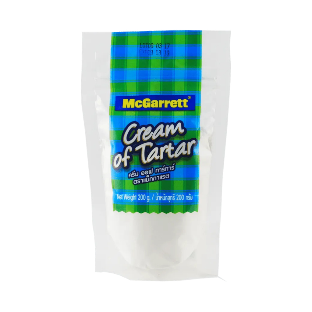 แม็กกาแรต ครีมออฟทาร์ทาร์ 200กรัม Mcgarrett Cream of Tartar 200g