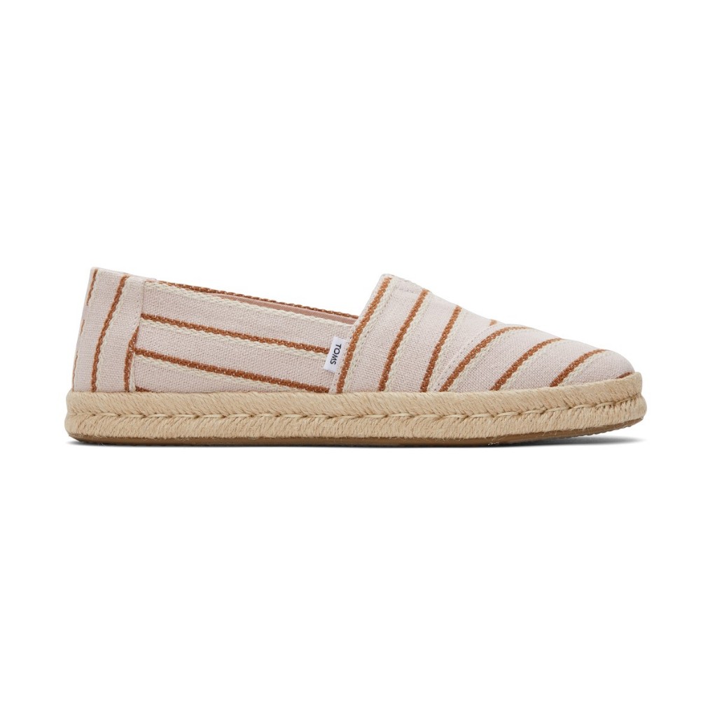 Toms birch shop metallic slub stripe
