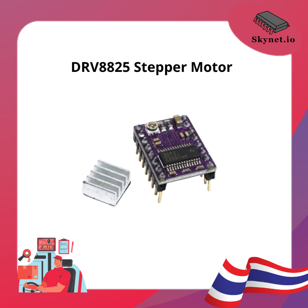 DRV8825 Stepper Motor Driver Carrier, High Current | Shopee Thailand
