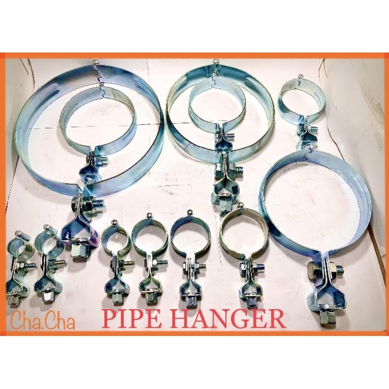 แคลมป์แขวนท่อ ขนาด5"ถึง8" ไพพ์แฮงเกอร์ Pipe Hanger Orbit Shopee Thailand