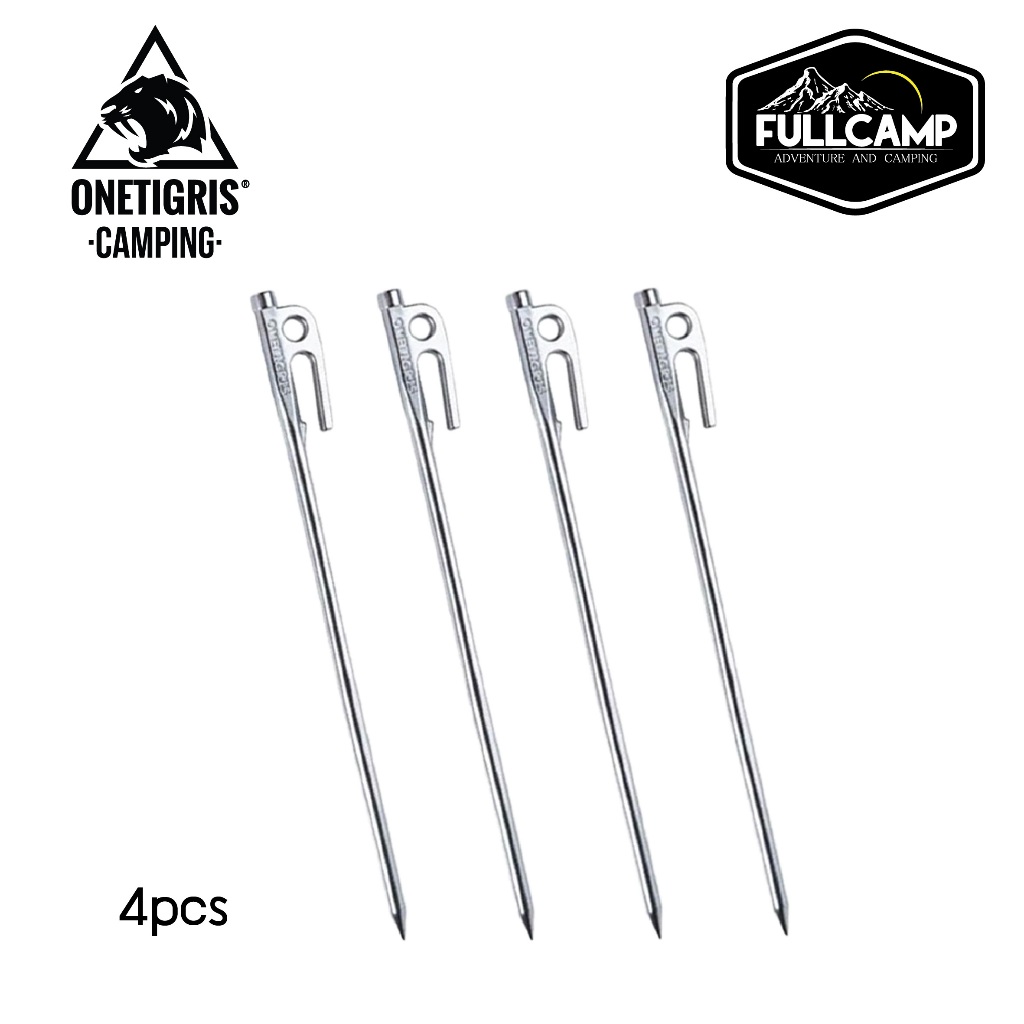 Tent Stake 30cm (4pcs) สมอบกขนาดความยาว 30 cm Shopee Thailand