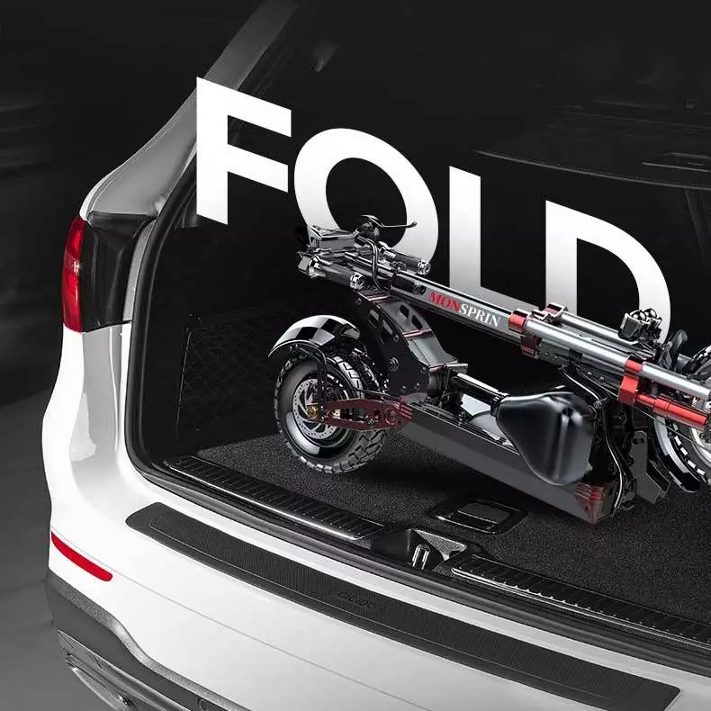 MONSPRIN Q22 สกู็ตเตอร์ไฟฟ้า ระยะ 40-150KM ความเร็ว 55km/h ล้อ12 นิ้ว scooter ไฟฟ้า สกูดเตอร์ สกุดเตอร์ SEALUP