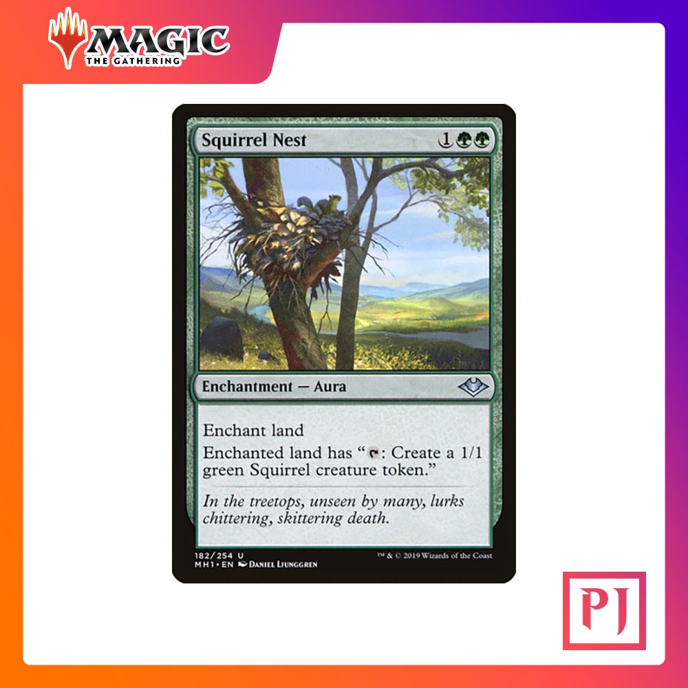 [MTG] Squirrel Nest [MH1] [GREEN] [NORMAL] [ENG] (การ์ดเมจิค