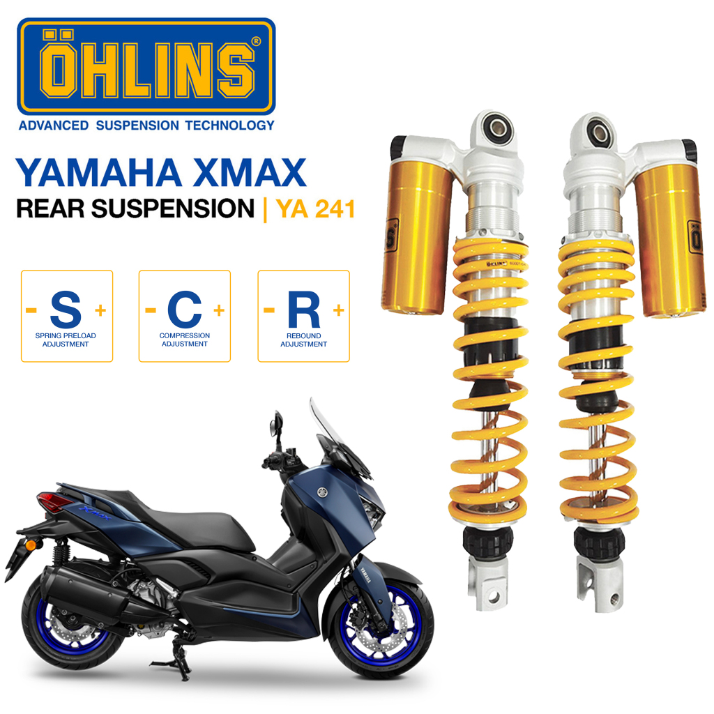  Ohlins YA 241 For Yamaha XMAX 300 2017 23 Shopee Thailand