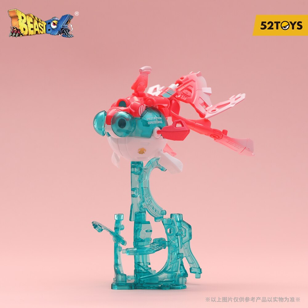 52TOYS Beastbox BB-58 MortalCoil - Action figure trasformabile in mecha e cubo, regalo perfetto per feste di compleanno per adolescenti e adulti