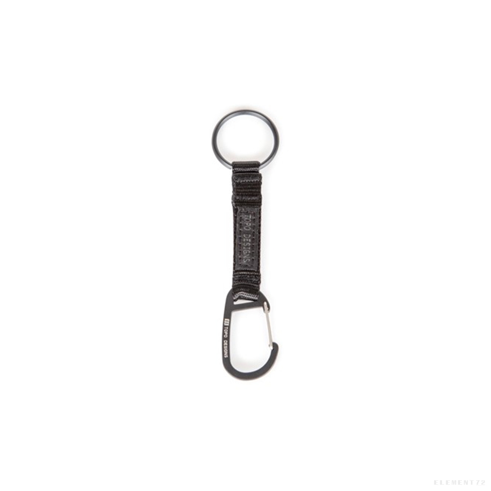 Topo Designs พวง กุญแจ รุ่น KEY CLIP BLACK | Shopee Thailand