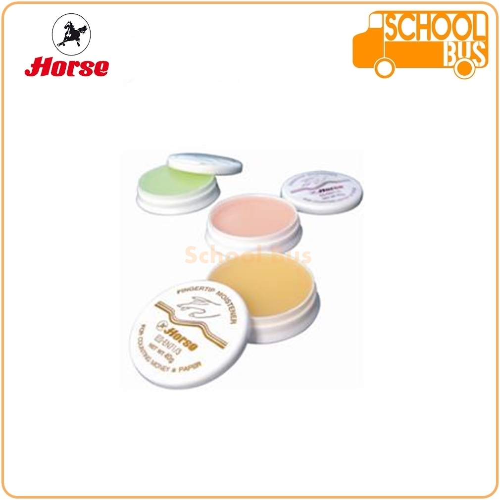 ขี้ผึ้งนับแบงค์ ครีมนับแบงค์ กระดาษ 40 g ตราม้า คละสี Horse Fingertip