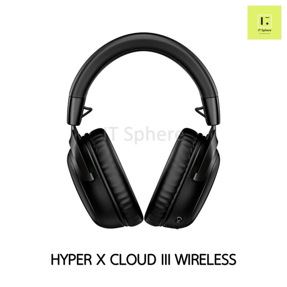 HYPER X CLOUD III WIRELESS RED BLACK สีดำ สีแดง HEADSET CLOUDIII 3 ...