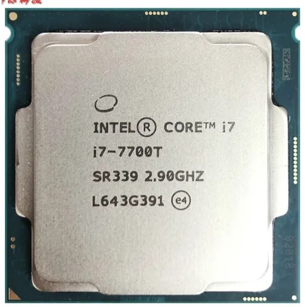 Cpu 1151 core i7 7700T 4core 8 Thrad แรง ๆราคาถูก ฟรีซิลิโคลน | Shopee ...