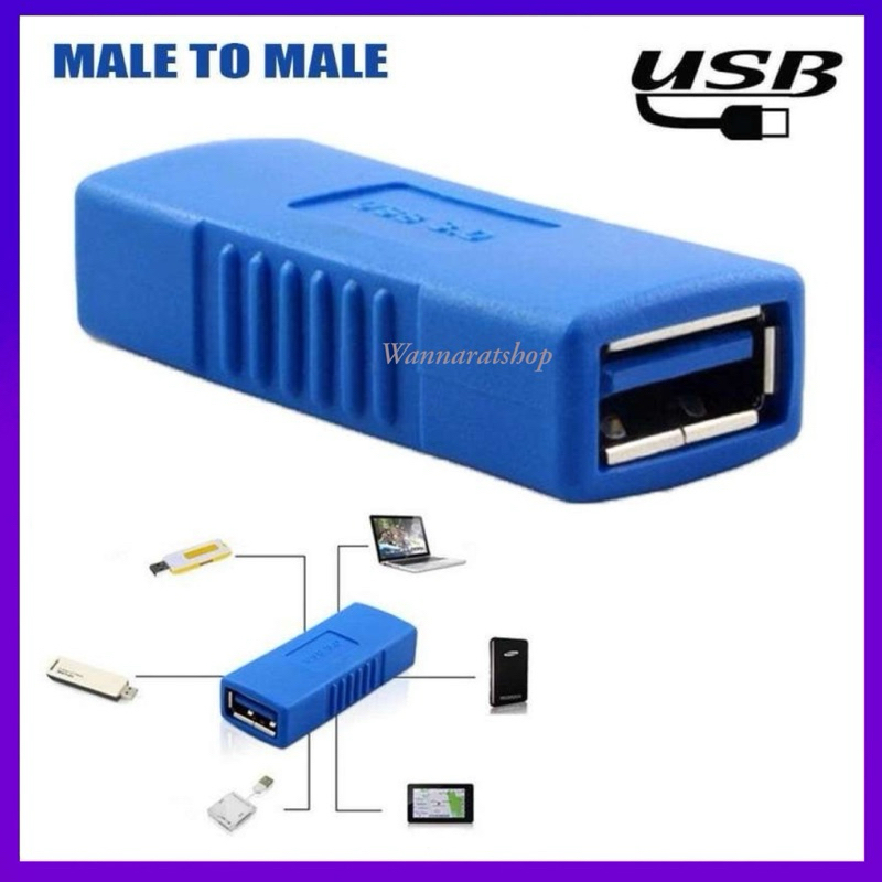 QIANRENON USB B To USB A Panel Mount Adapter USB B Female To USB 2.0 Female Printer Data Connector, XLR Panel For Printer Scanner External Hard Drive