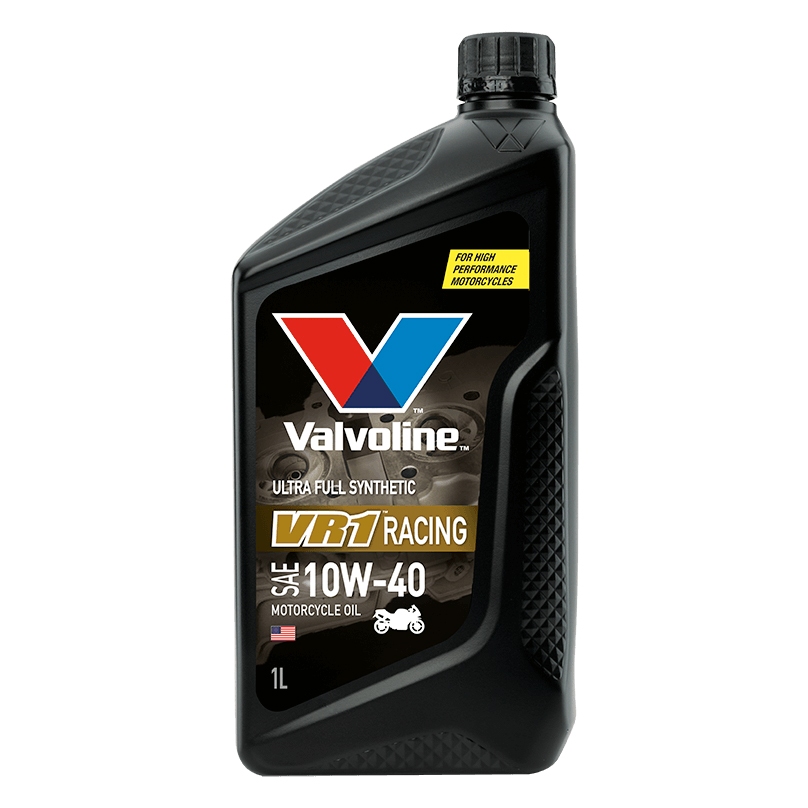 น้ำมันเครื่องมอไซค์ Valvoline VR1 RACING OIL 4T สังเคราะห์แท้ 100% ...