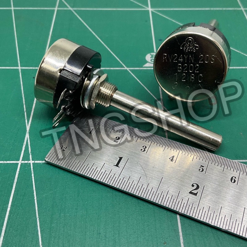 VR วอลลุ่ม RV24YN 20S แกนยาว มี 1K,2K,5K,10K,20K,50K,100K,500K | Shopee ...