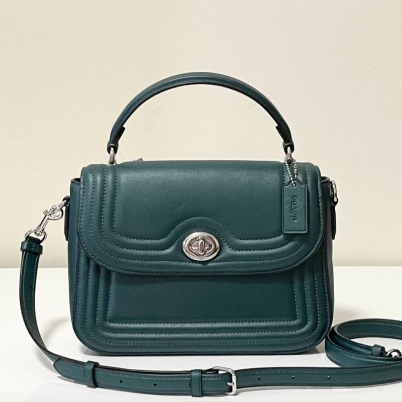 กระเป๋าสะพาย Coach MARLIE TOP HANDLE SATCHEL Shopee Thailand