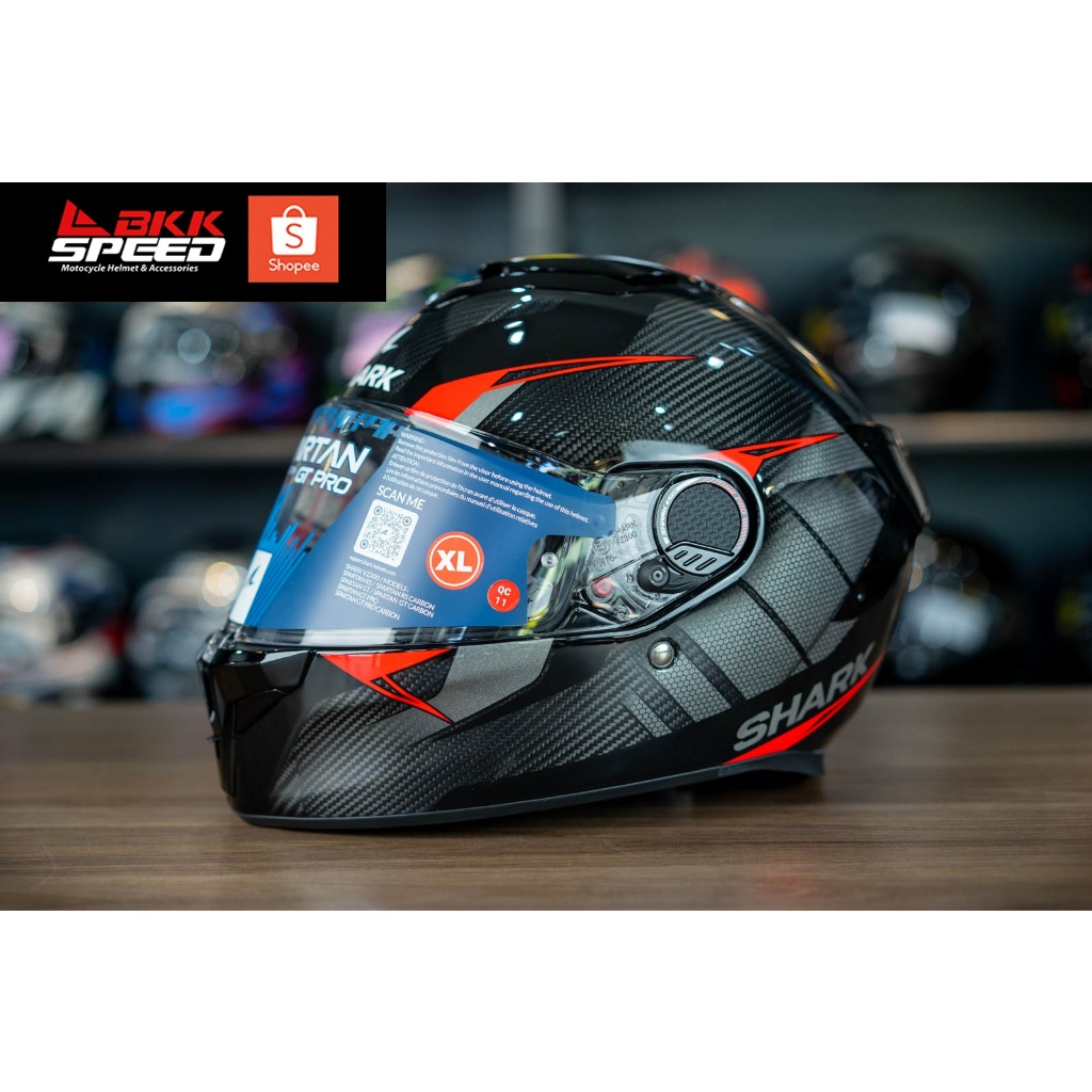 Shark Spartan GT PRO carbon Kultram Red DKR | Shopee Thailand