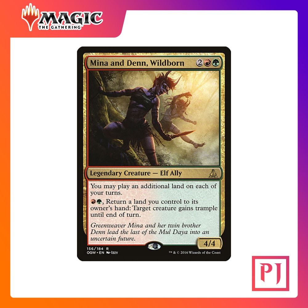 [MTG] Mina and Denn, Wildborn [OGW] [MULTI] [RARE] [NORMAL] [ENG ...