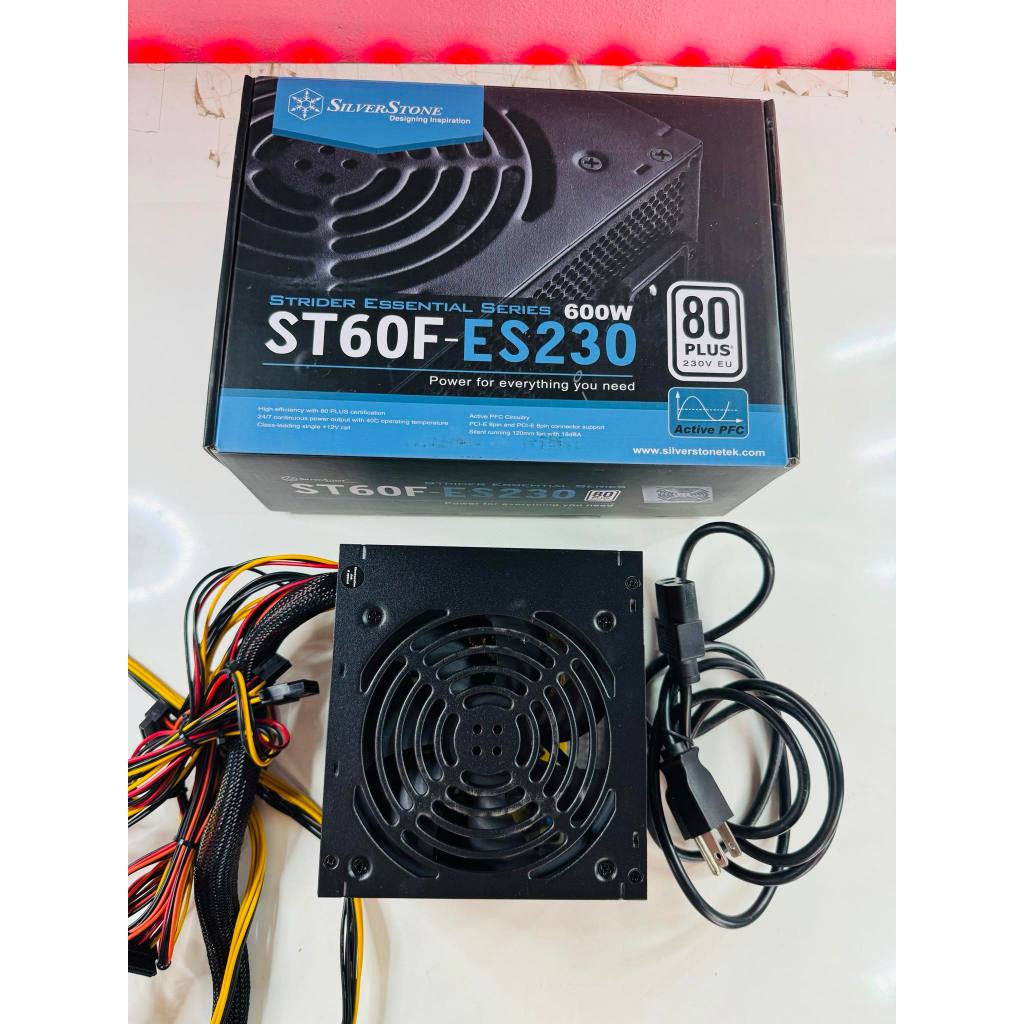 ขายPSUมือสอง SILVERSTONE ST60F-ES230 600W 80+ WHITE | Shopee Thailand