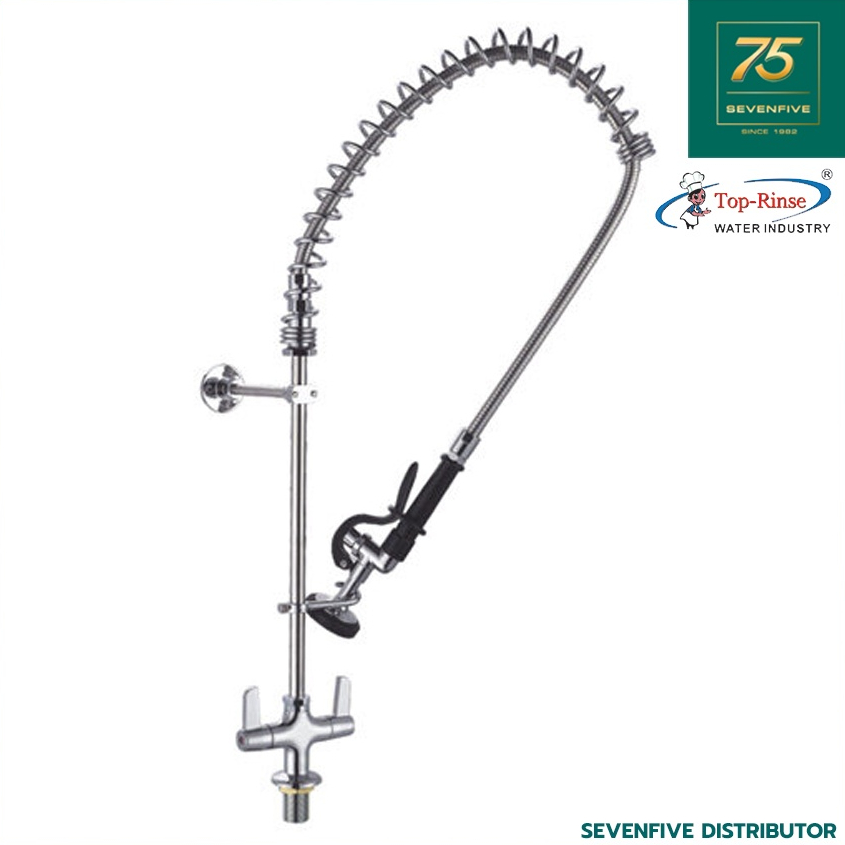 TOP RINSE ก๊อกสเปย์ ก๊อกงวงช้าง ก๊อกแนวตั้ง ยาว18นิ้ว TOP1-M98E-100 ...