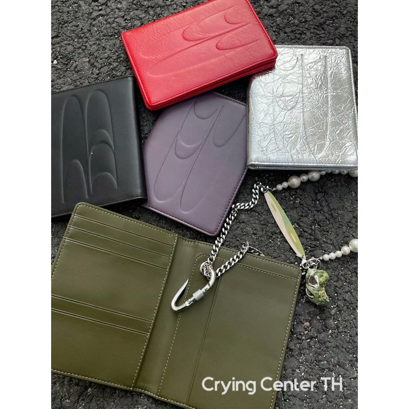 CryingCenter กระเป๋าสตางค์/ใส่บัตรหนัง Crying Wallet | Shopee Thailand