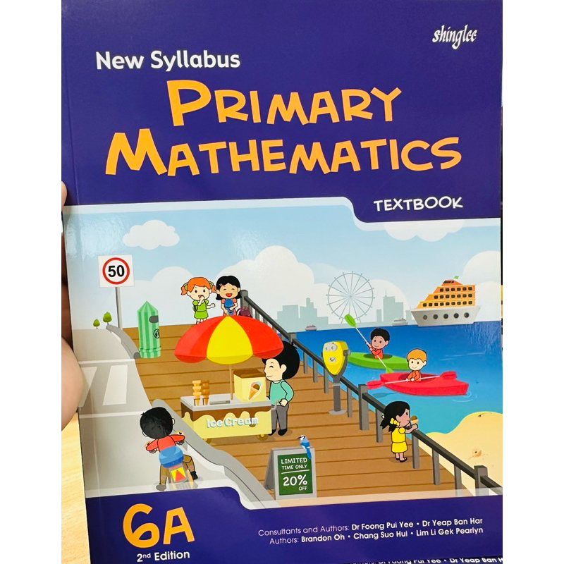 New Syllabus Primary Maths 6A-6B | Shopee Thailand