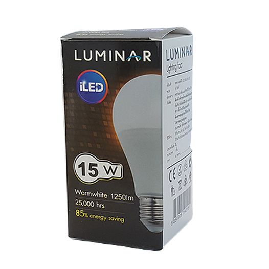 หลอด LED BULB LUMINAR 15W WARMWHITE | Shopee Thailand