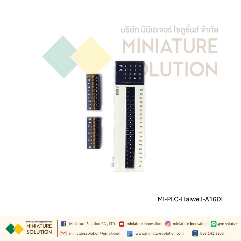 PLC Haiwell CPU AC AT Card-type PLC Modules-PLC Built in Ethernet ...