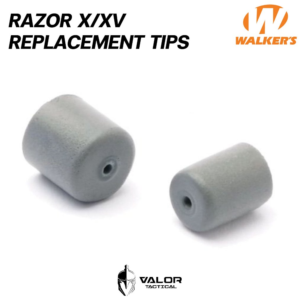 Walker RAZOR X/XV REPLACEMENT TIPS SMMDLG ที่อุดหู ปลั๊กอุดหูกัน