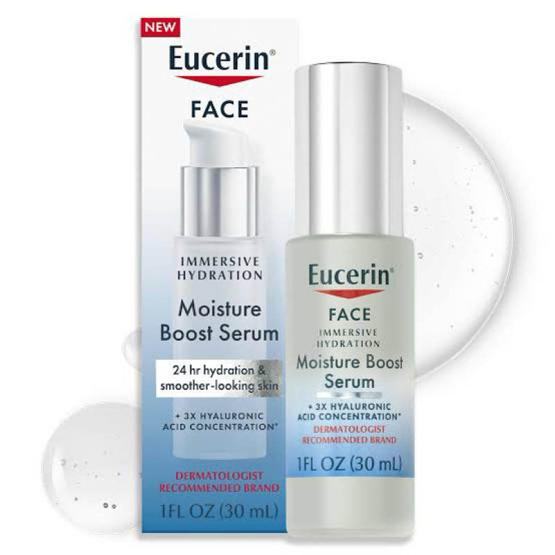 Eucerin Face Immersive Hydration Moisture Boost Face Serum 30ml ...