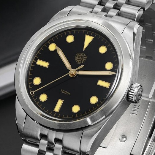 [Pre-order][ควอตซ์] Watchdives WD1960S Black and Yellow 36MM C3 AR Dome ...