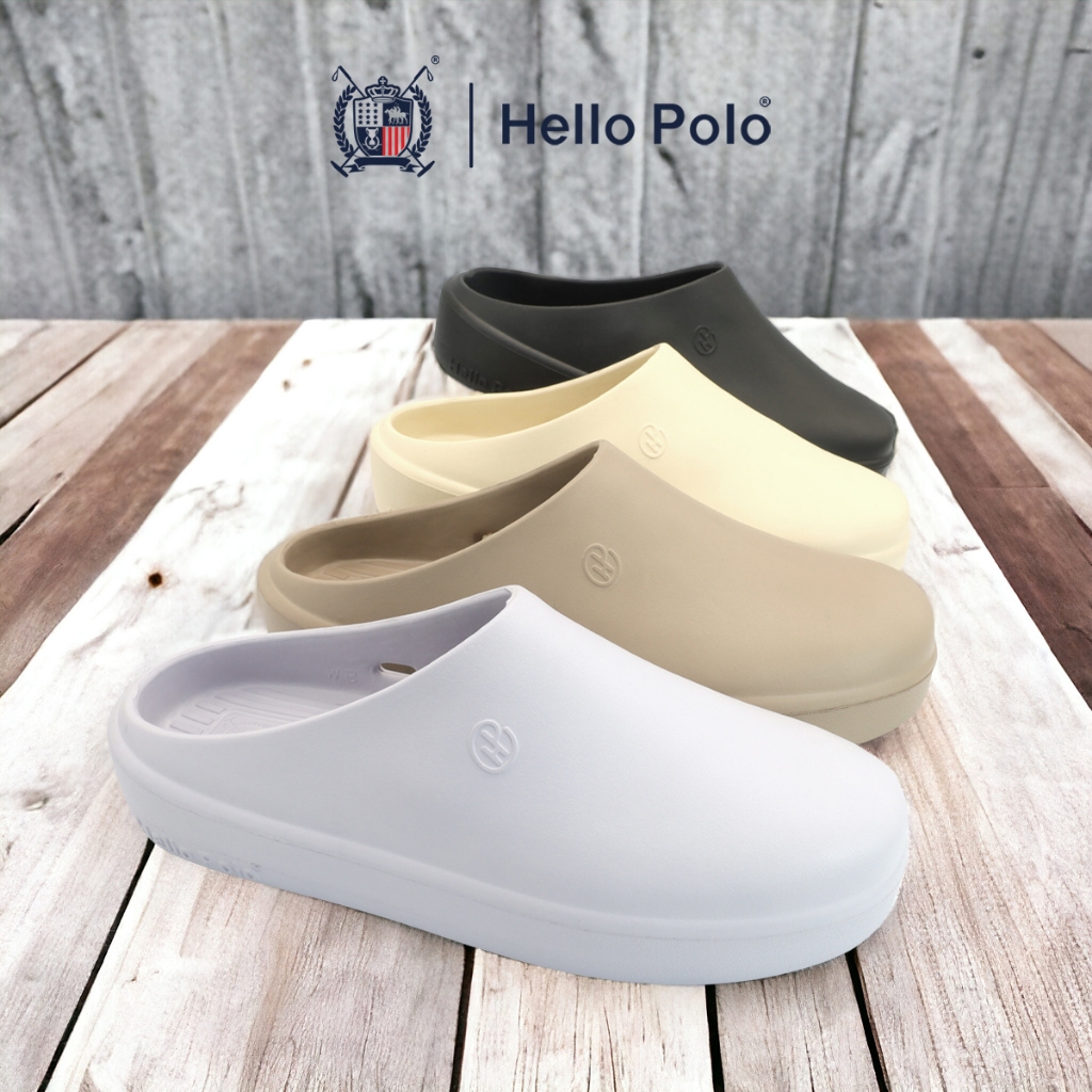 [New product] Hello Polo รองเท้าแตะแฟชั่น รองเท้าพื้นนิ่ม สำหรับผู้ชาย ...