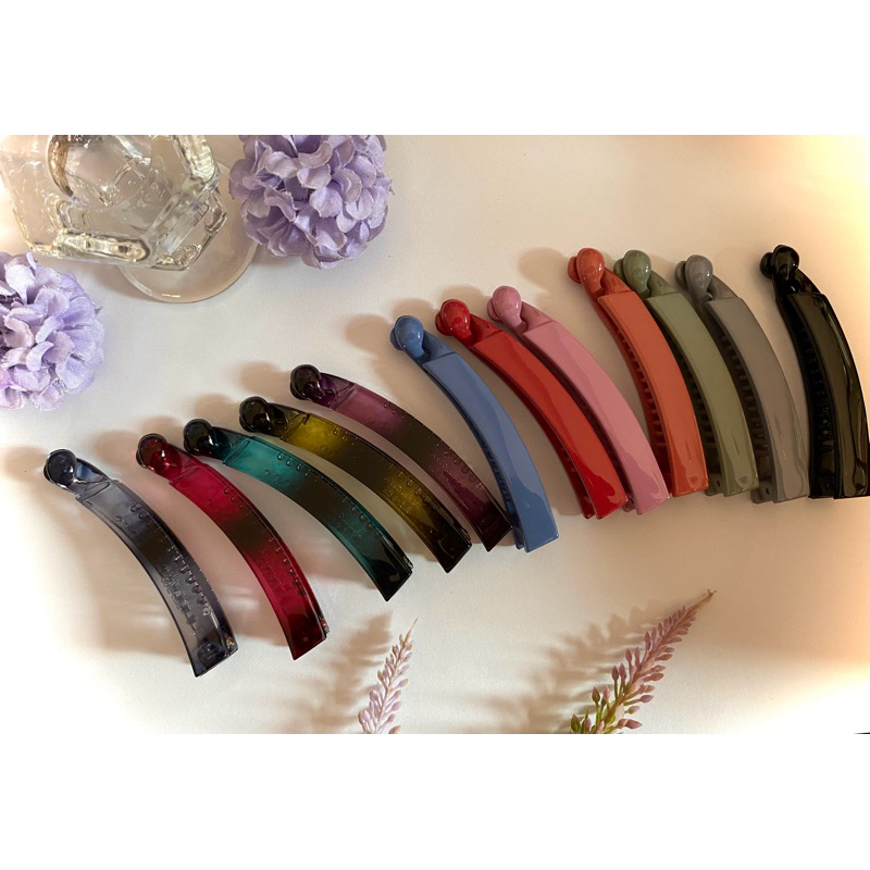 กิ๊บหนีบผมเกาหลี 8cm1ชิ้น)) 🇰🇷 นำเข้าจากเกาหลีของแท้ เล็ก สำหรับผมน้อย ...