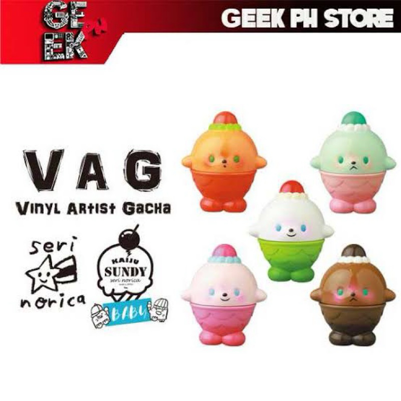 **พร้อมส่ง**กาชาปอง VAG Series 26 Seri Norica ของแท้