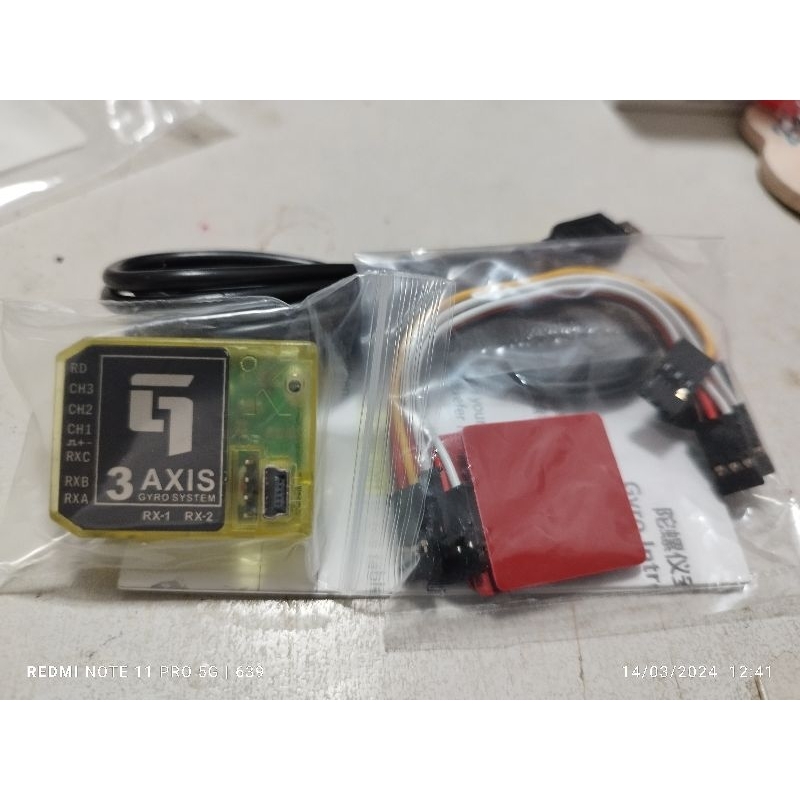 กล่อง KBAR สำหรับเฮลิคอปเตอร์บังคับ KBAR 5.3.4 PRO K8 3 Axis Gyro ...