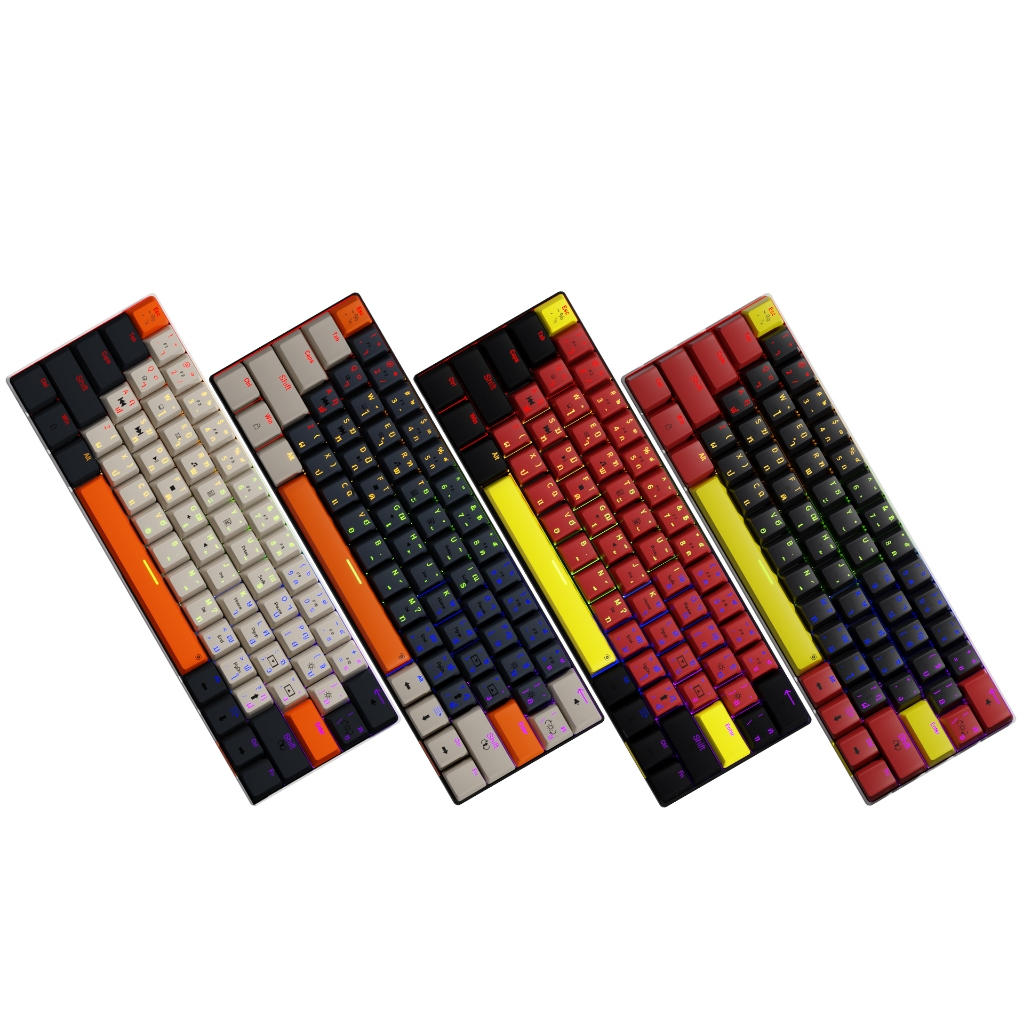 [ประกัน 2 ปี] Neolution E-Sport Gaming Keyboard Panteon PBT Double shot ...