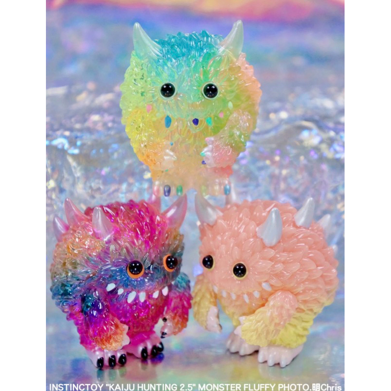 พร้อมส่ง] 2.5 Monster Fluffy สีรุ้ง สีส้ม | instinctoy | Shopee