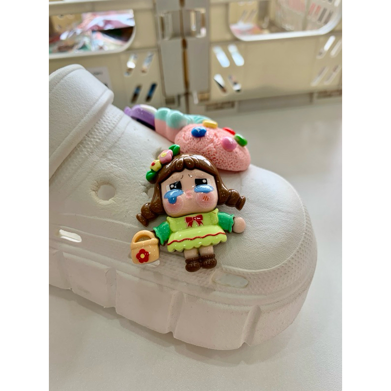 พร้อมส่งจากไทย พรีเมี่ยม ตัวติดรองเท้าครอคส์ Jibbitz Crocs Cry baby รวม ...