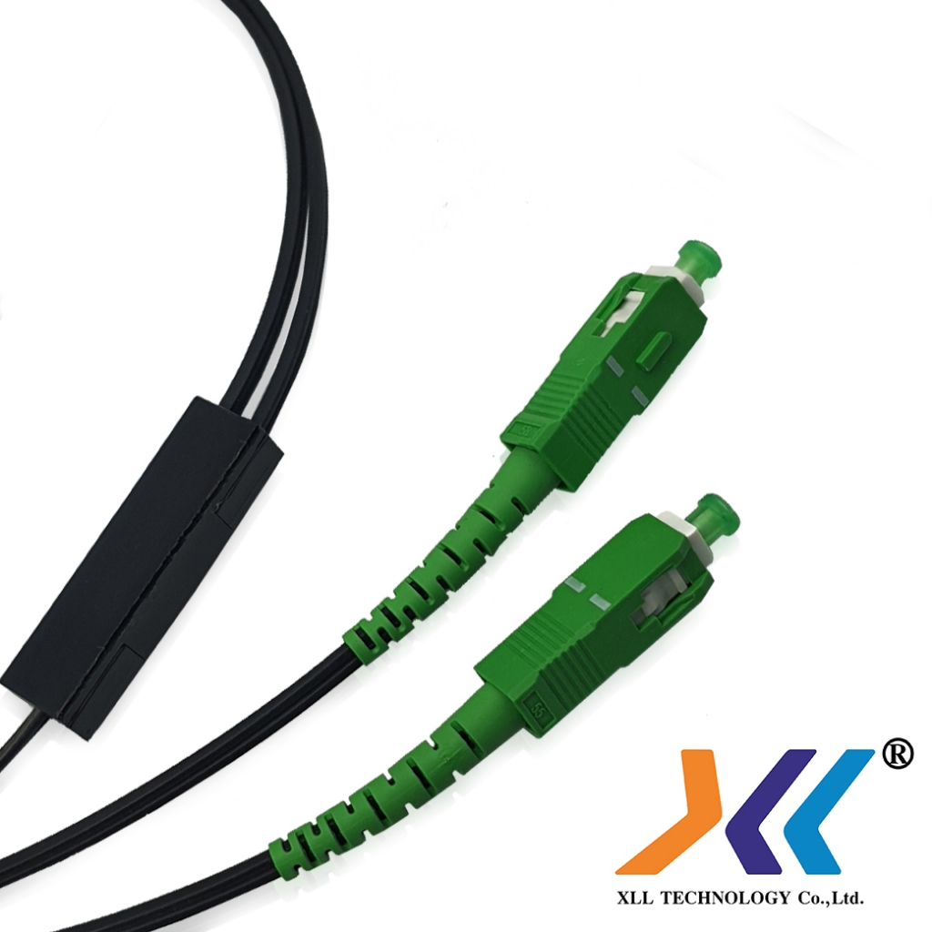 สายไฟเบอร์ออฟติกสำเร็จรูป OUTDOOR FTTH DROP CABLE 2 CORE SC/APC-SC/APC ...