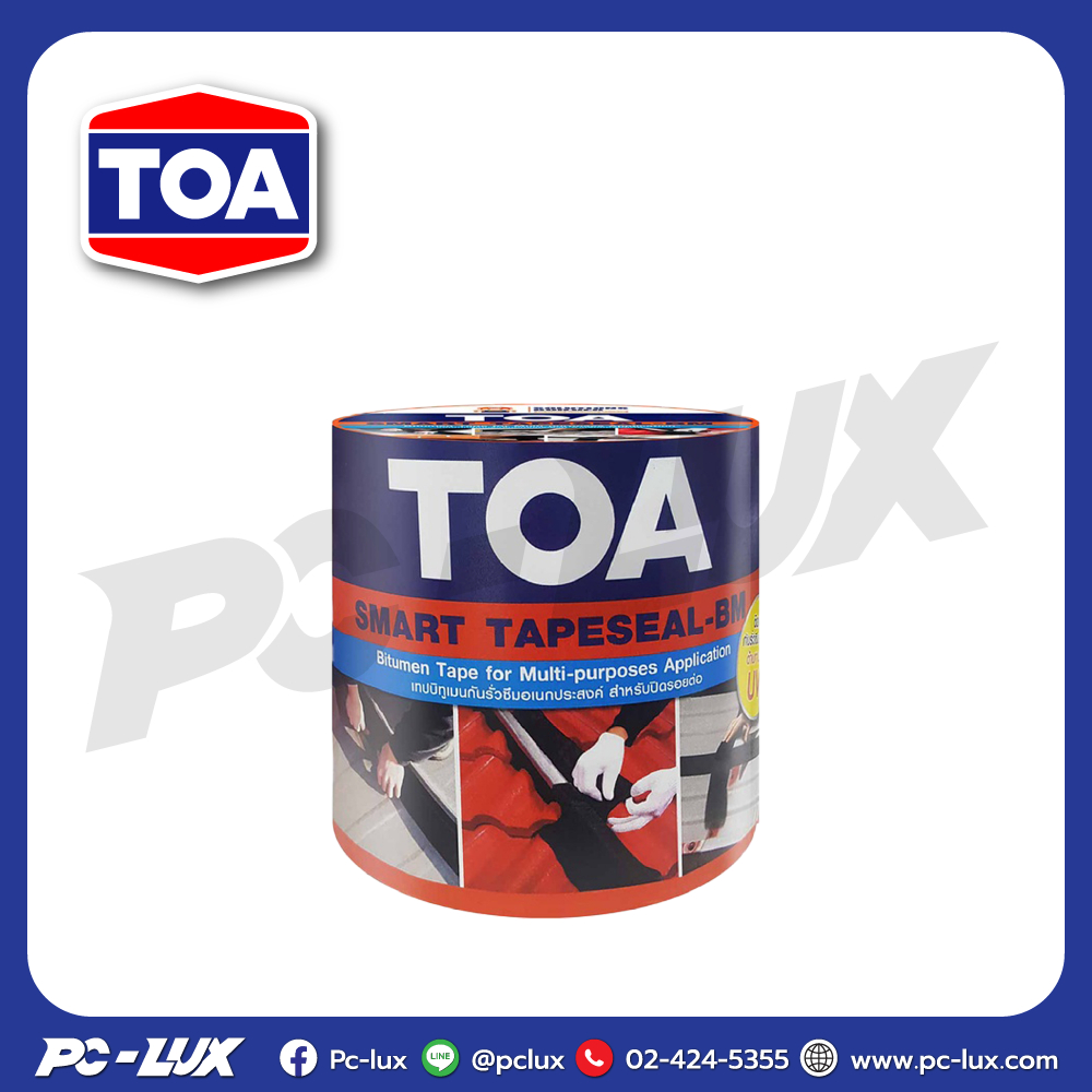 เทปกาวบิทูเมนกันรั่วซึม TOA รุ่น Smart Tape Seal-ฺBM ขนาด 10 ซม. x 3 ...