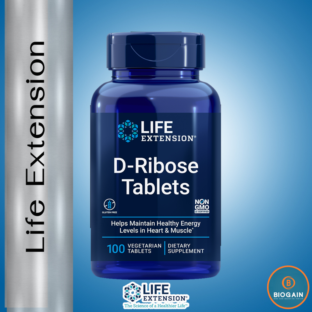 Life Extension D-Ribose Tablets /100 Vegetarian Tablets | Shopee Thailand
