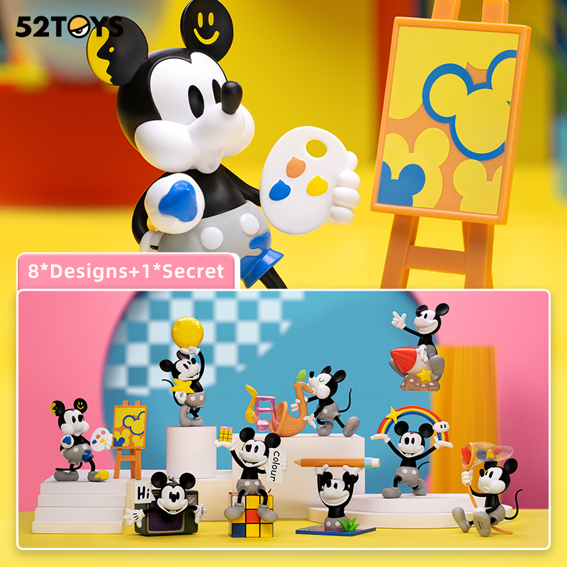 [ซื้อในไลฟ์ลดเพิ่ม 50%] 52TOYS Disney Mickey Mouse Color Hunting ...