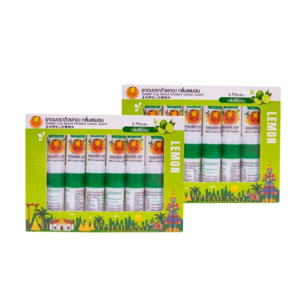 Gift Box Set Lavender/Lemon Inhaler | กล่องของขวัญเซตคู่ กลิ่นลาเวน ...