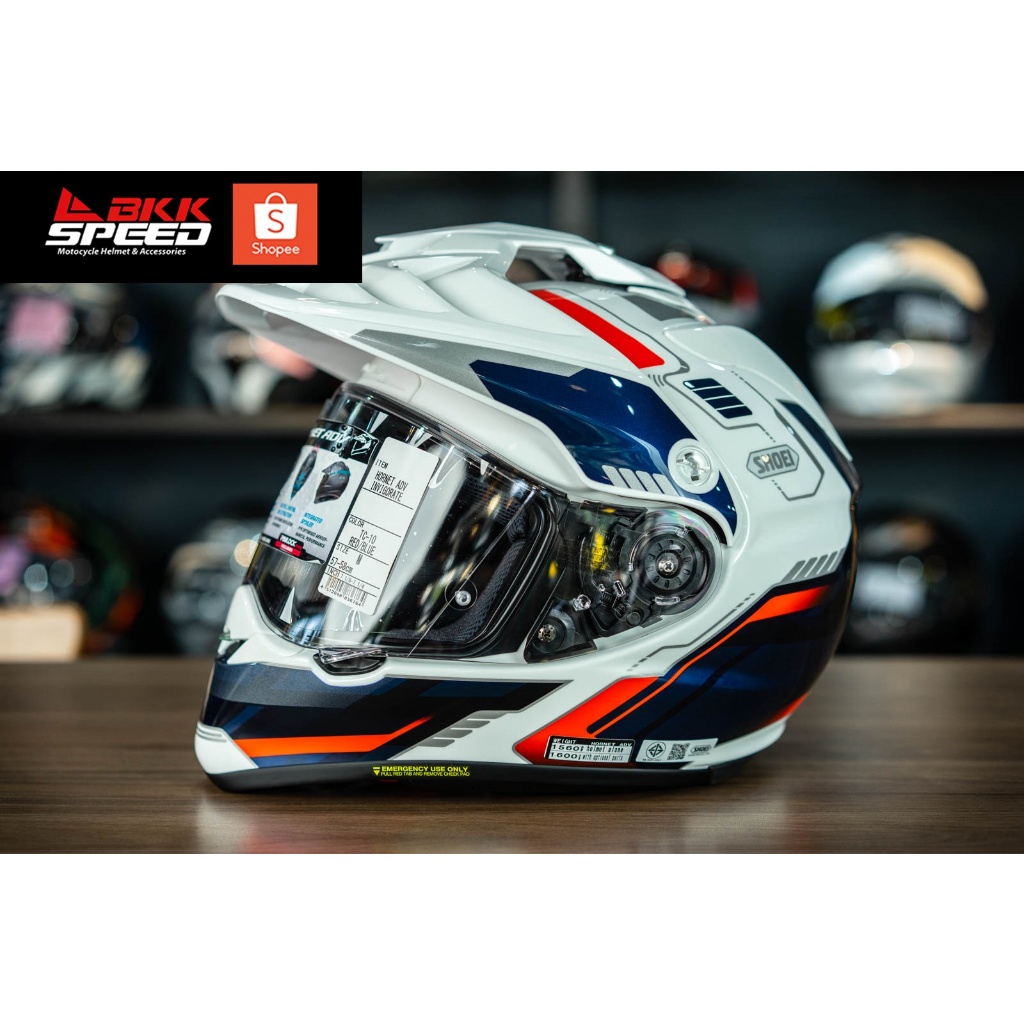 SHOEI HORNET ADV 押し返し INVIGORATE (XXL) TC-10