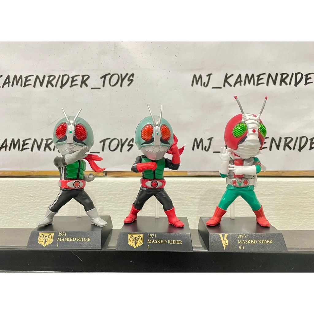 WCF IchibanKuji 50th Kamen Rider - V1, V2, V3 มือ 2 | Shopee Thailand