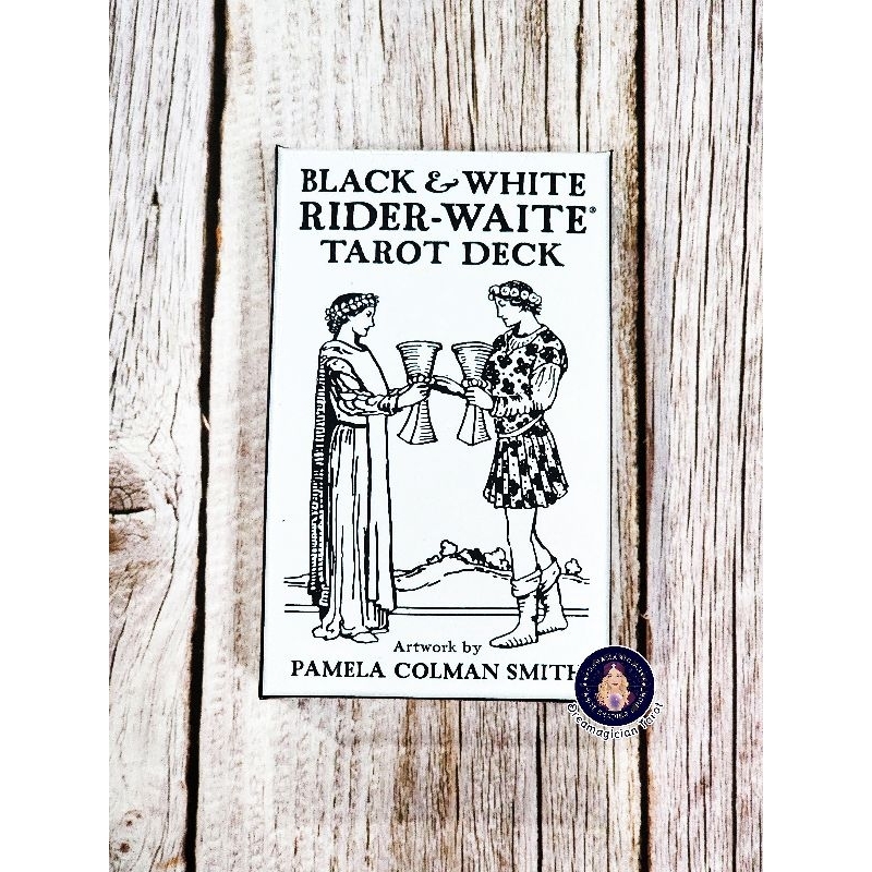 Black and White Rider Waite Tarot ไพ่ยิปซีแท้ลดราคา ไพ่ยิปซี ไพ่ทาโร่ต์ ...