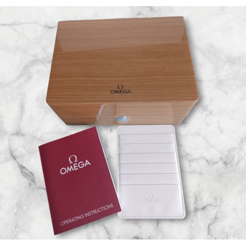 Omega case box แท้ กล่องไม้ กล่องนาฬิกา omega เเท้ | Shopee Thailand