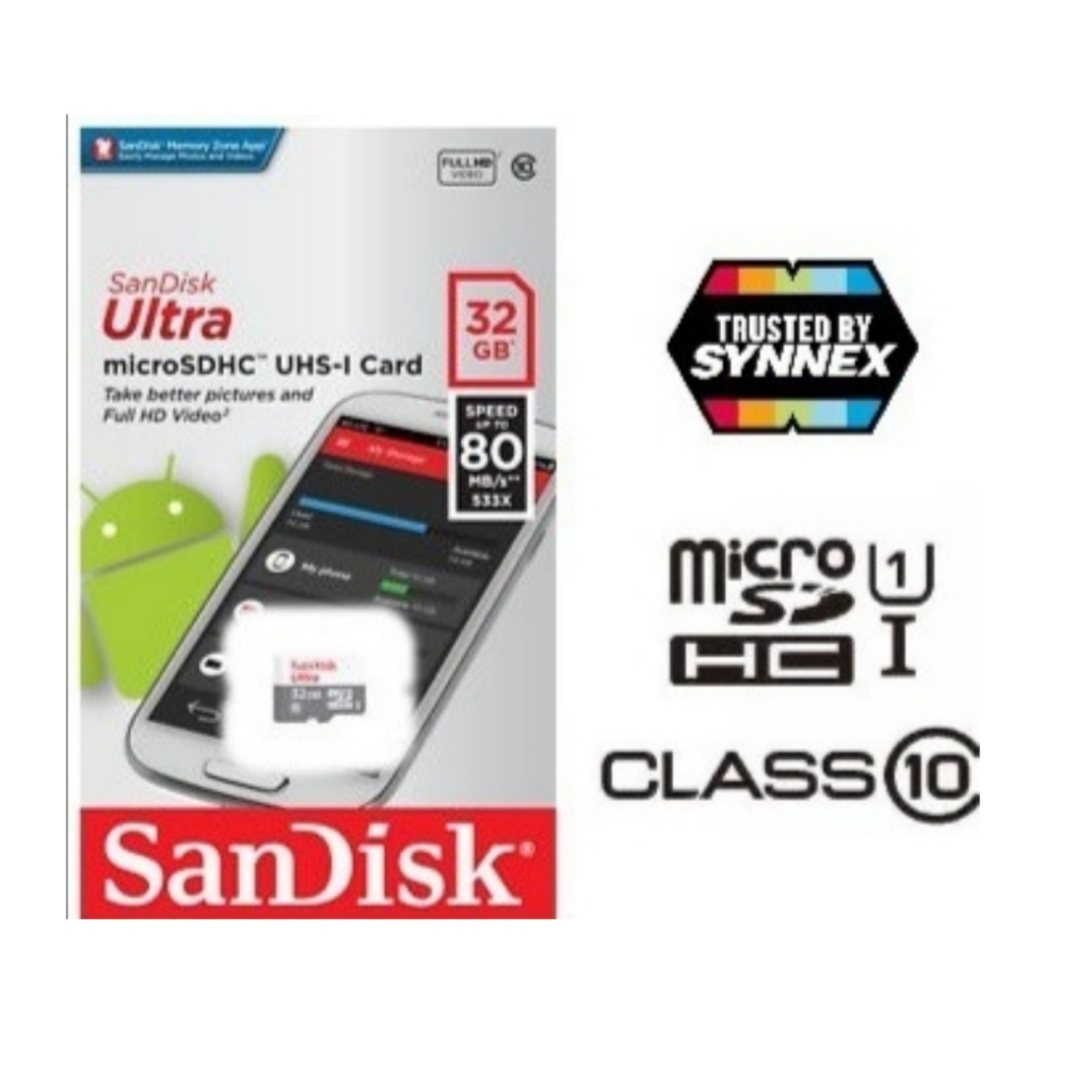 ของแท้ 100%--เมมโมรี่การ์ด microSDHC 32Gb - Class 10 แท้ 100% | Shopee ...